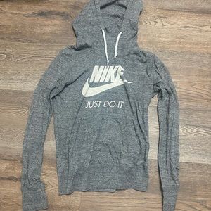 Nike just do it hooded shirt